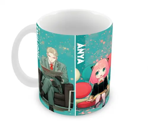 Caneca Polímero Spy x Family Personalizada
