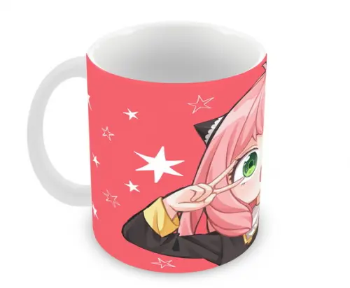 Caneca Polímero Spy x Family Personalizada