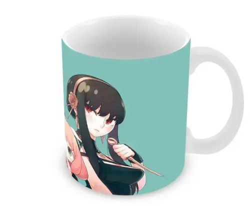 Caneca Polímero Spy x Family Personalizada