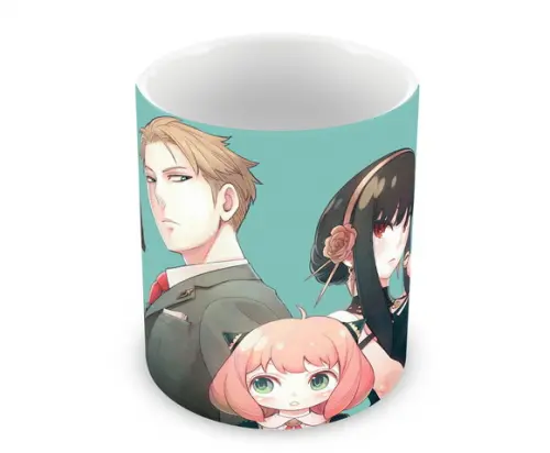 Caneca Polímero Spy x Family Personalizada