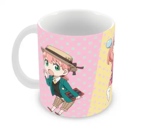 Caneca Polímero Spy x Family Personalizada