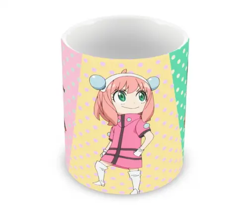 Caneca Polímero Spy x Family Personalizada