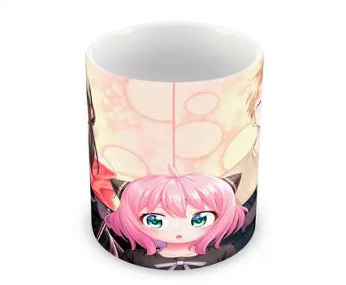 Caneca Polímero Spy x Family Personalizada