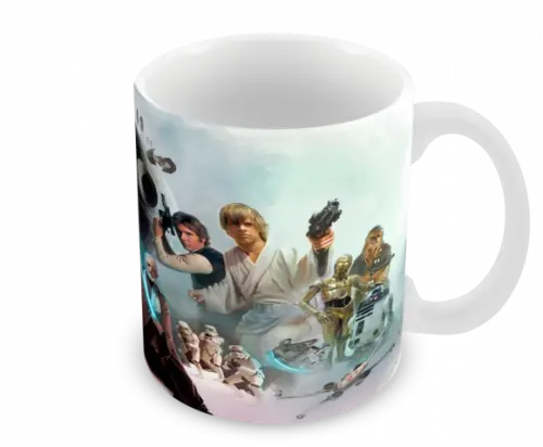 Caneca Polímero Star Wars Personalizada