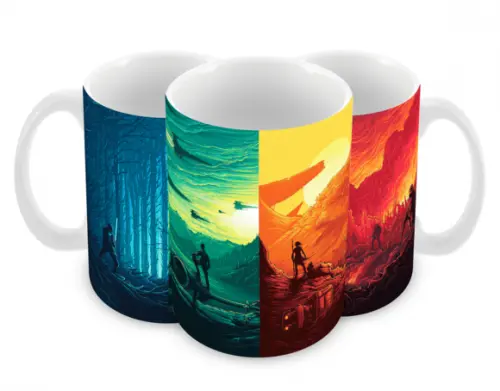 Caneca Polímero Star Wars Personalizada