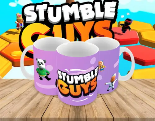 Caneca Polímero Stumble Guys Personalizada