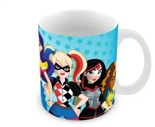Caneca Polímero Super Heroínas Personalizada