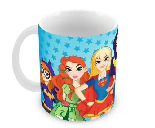 Caneca Polímero Super Heroínas Personalizada