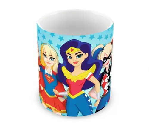 Caneca Polímero Super Heroínas Personalizada