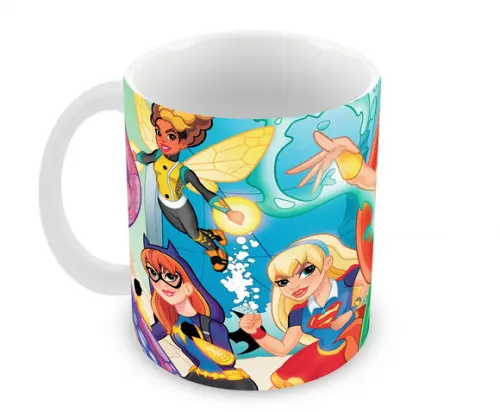 Caneca Polímero Super Heroínas Personalizada