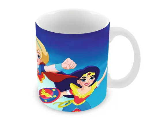 Caneca Polímero Super Heroínas Personalizada