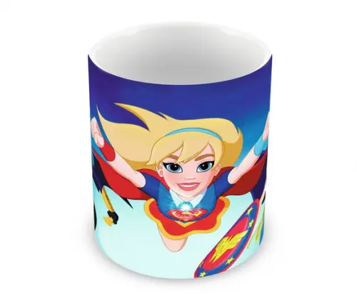 Caneca Polímero Super Heroínas Personalizada