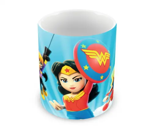 Caneca Polímero Super Heroínas Personalizada