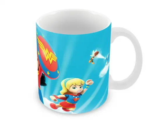 Caneca Polímero Super Heroínas Personalizada