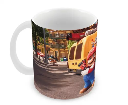 Caneca Polímero Super Mario Personalizada