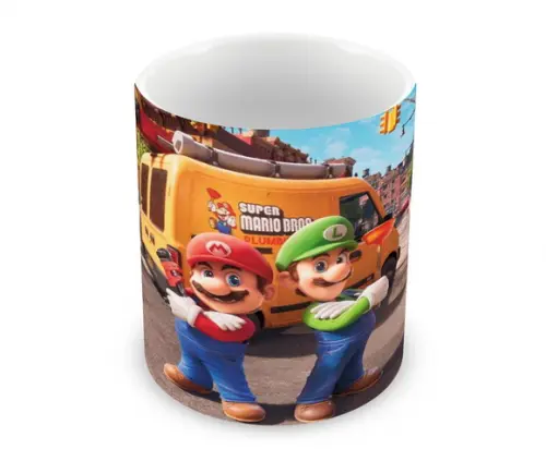Caneca Polímero Super Mario Personalizada