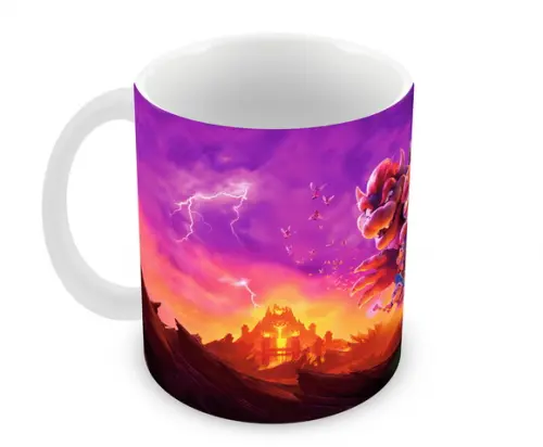 Caneca Polímero Super Mario Personalizada