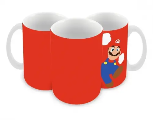 Caneca Polímero Super Mario Personalizada