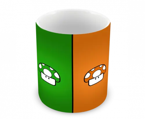 Caneca Polímero Super Mario Personalizada