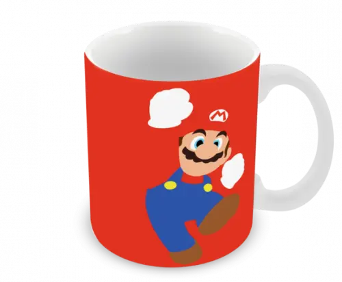 Caneca Polímero Super Mario Personalizada