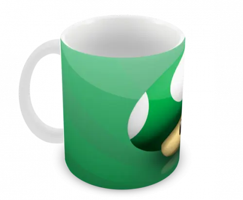 Caneca Polímero Super Mario Personalizada