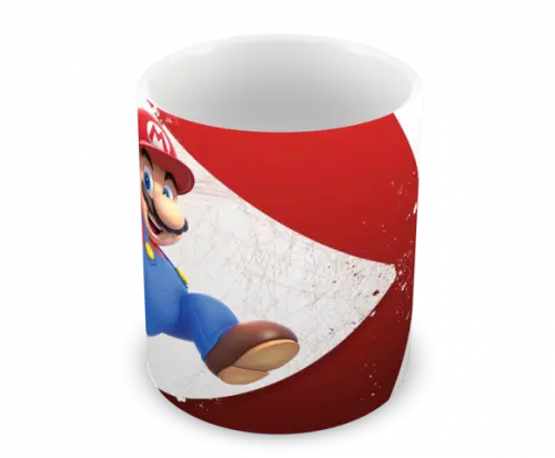 Caneca Polímero Super Mario Personalizada