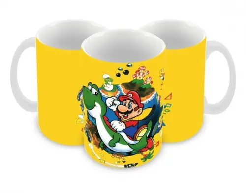 Caneca Polímero Super Mario Personalizada
