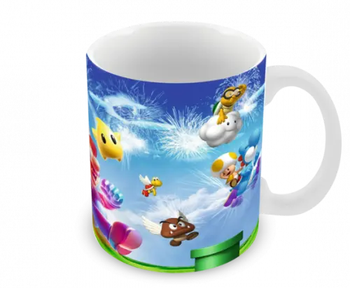 Caneca Polímero Super Mario Personalizada