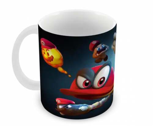Caneca Polímero Super Mario Personalizada