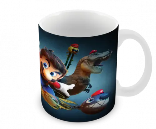 Caneca Polímero Super Mario Personalizada