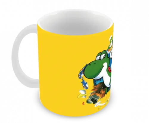 Caneca Polímero Super Mario Personalizada