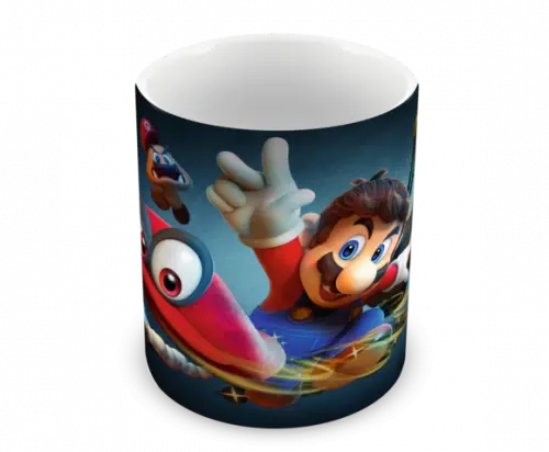 Caneca Polímero Super Mario Personalizada