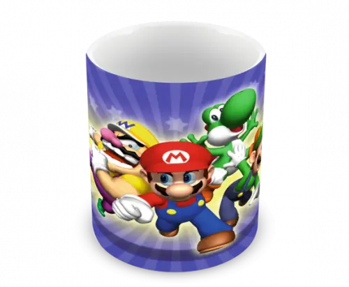 Caneca Polímero Super Mario Personalizada