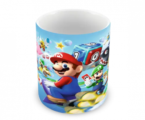 Caneca Polímero Super Mario Personalizada