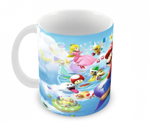 Caneca Polímero Super Mario Personalizada
