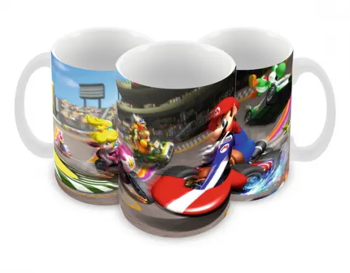 Caneca Polímero Super Mario Personalizada