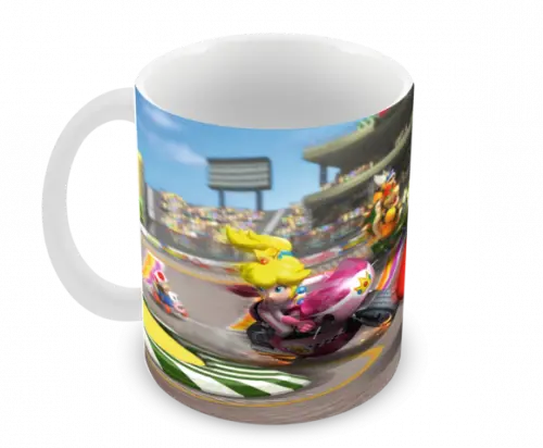 Caneca Polímero Super Mario Personalizada