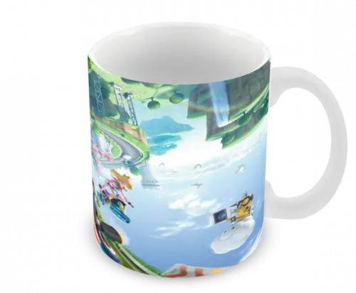 Caneca Polímero Super Mario Personalizada