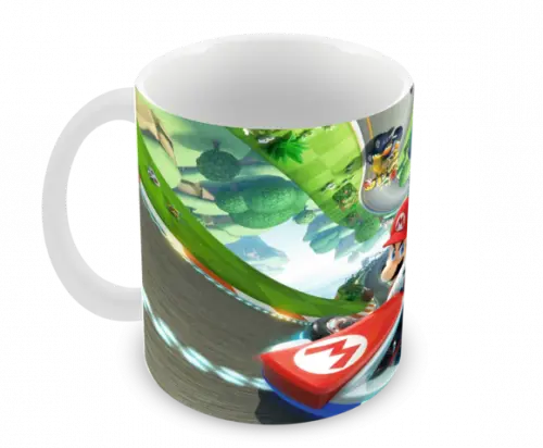 Caneca Polímero Super Mario Personalizada