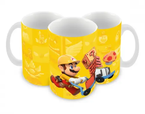 Caneca Polímero Super Mario Personalizada