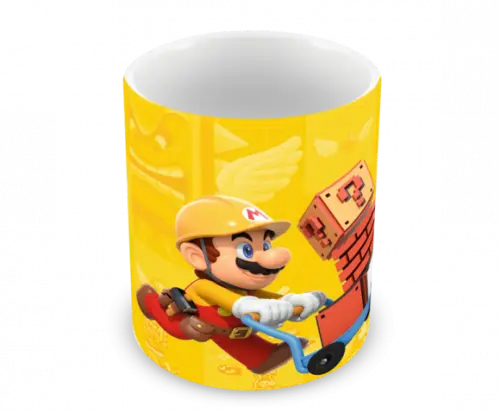 Caneca Polímero Super Mario Personalizada