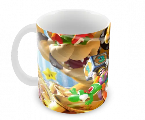 Caneca Polímero Super Mario Personalizada