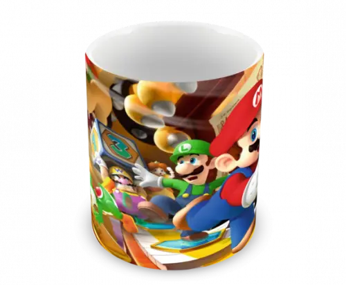 Caneca Polímero Super Mario Personalizada