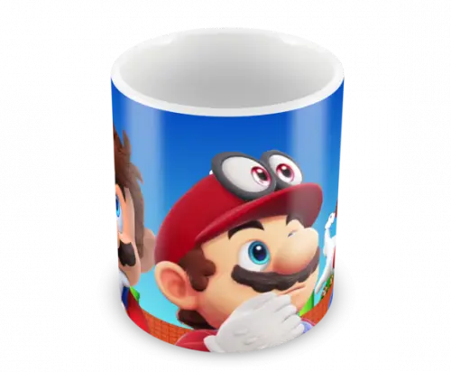 Caneca Polímero Super Mario Personalizada