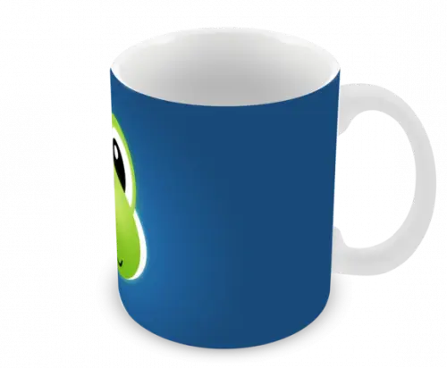 Caneca Polímero Super Mario Yoshi Personalizada
