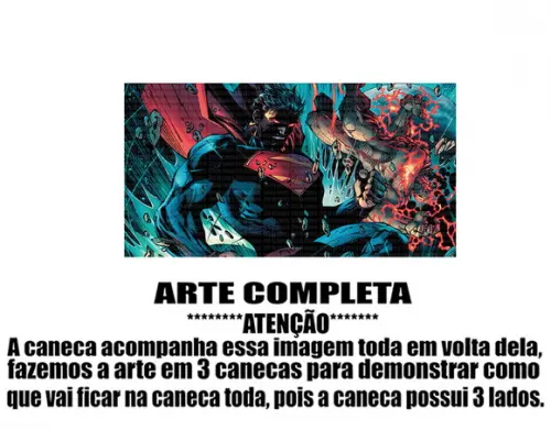 Caneca Polímero Superman Personalizada