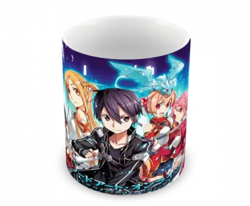 Caneca Polímero Sword Art Online Personalizada