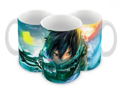 Caneca Polímero Sword Art Online Personalizada