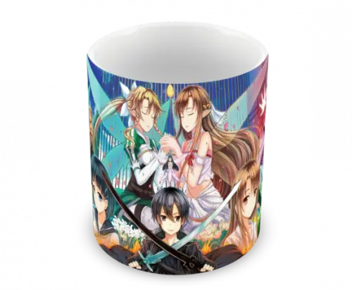 Caneca Polímero Sword Art Online Personalizada