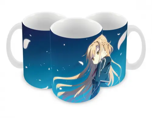 Caneca Polímero Sword Art Online Personalizada